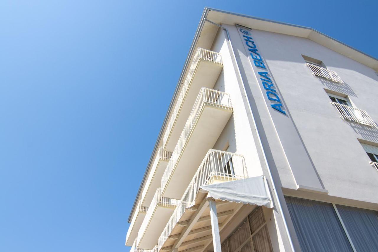 Hotel Adria Beach Rimini Exterior foto